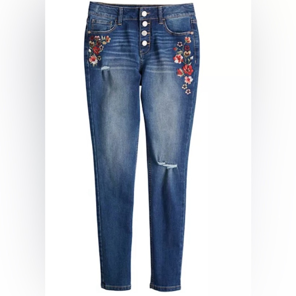 SO Mid Rise Skinny Jeans